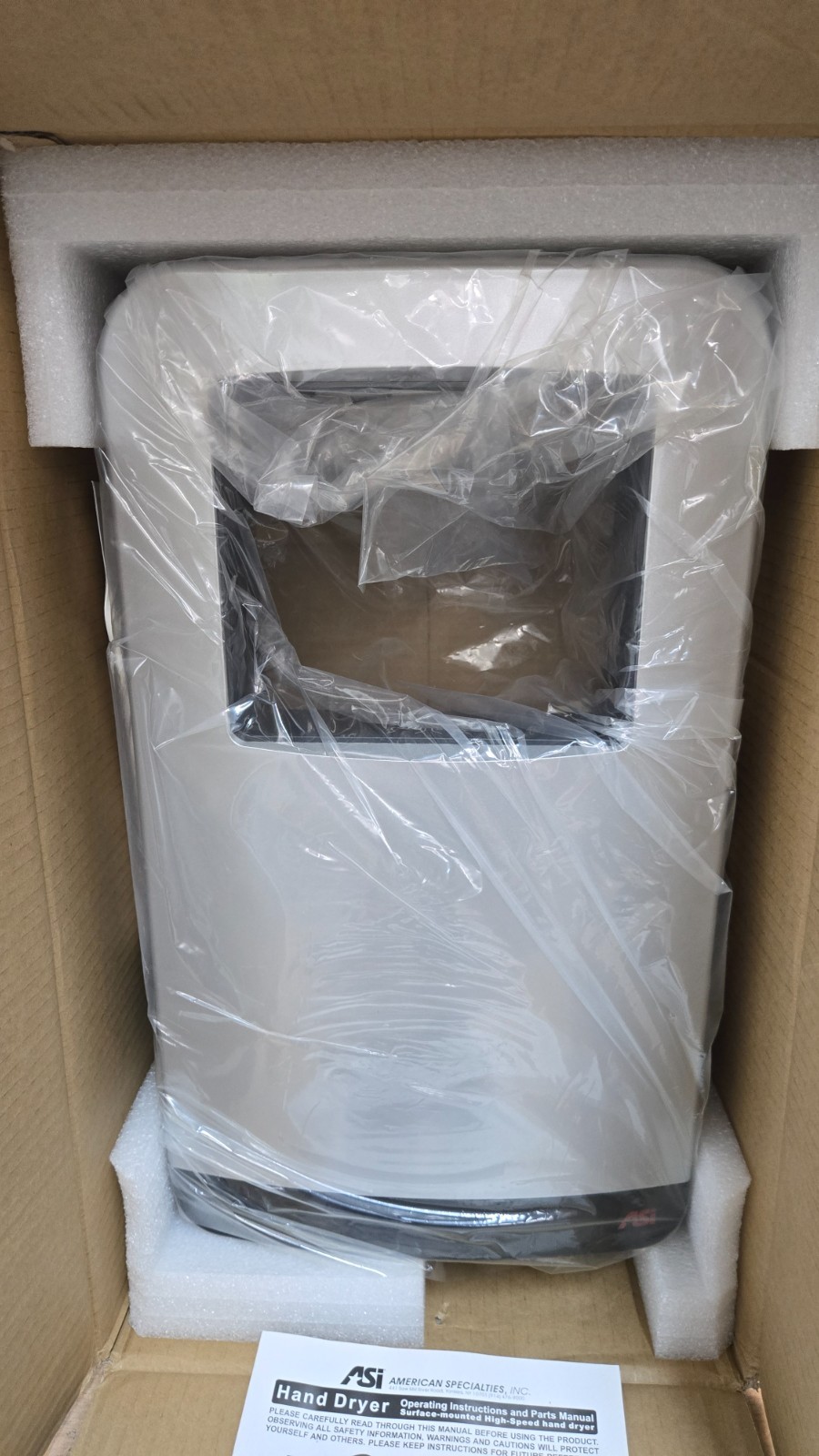 ASi Commercial Hand Dryer Roval 20200-2 Stainless Steel