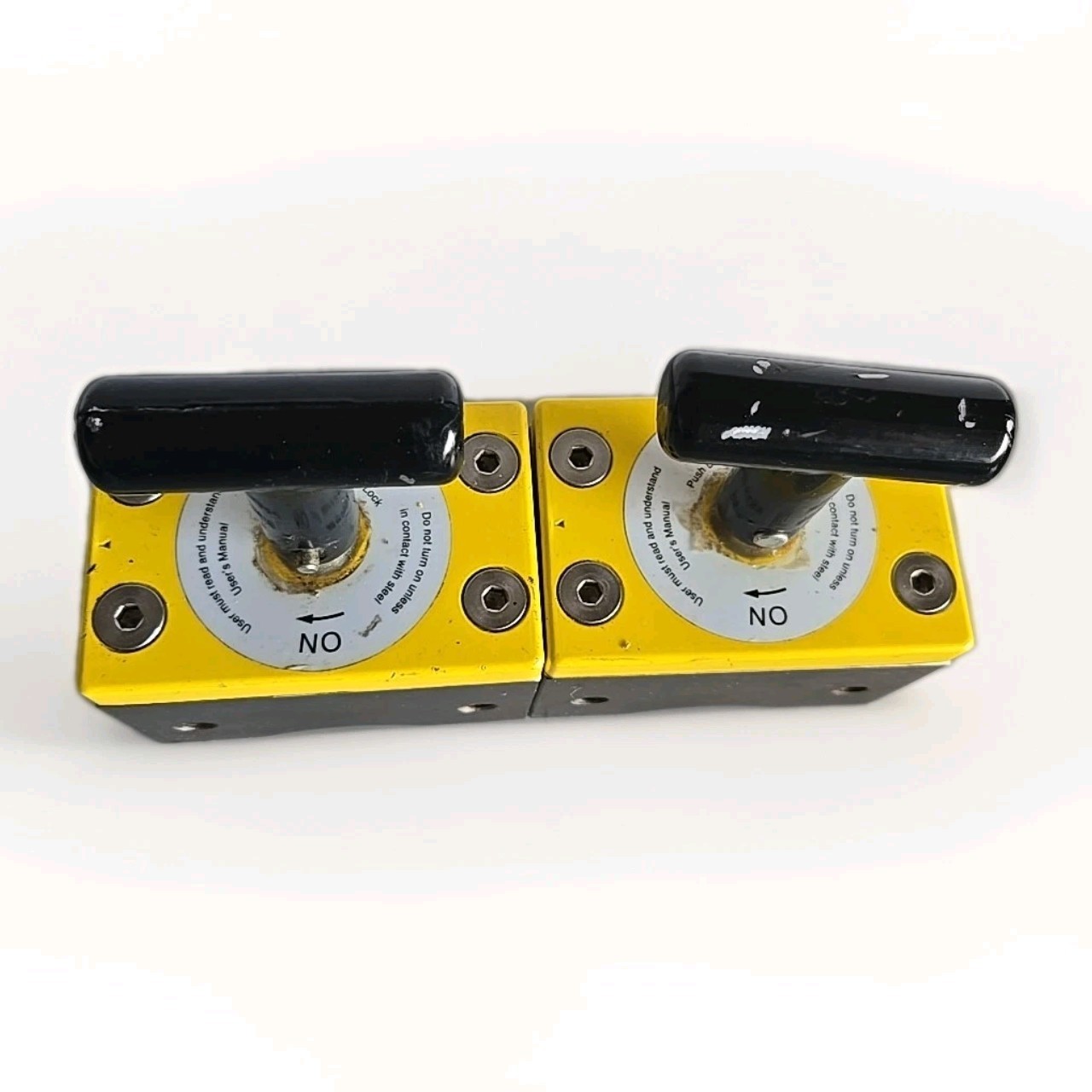 Set Of 2 MAGSWITCH Magsquare 1000 – Magnetic Welding Square – 1000 lb Max Pull
