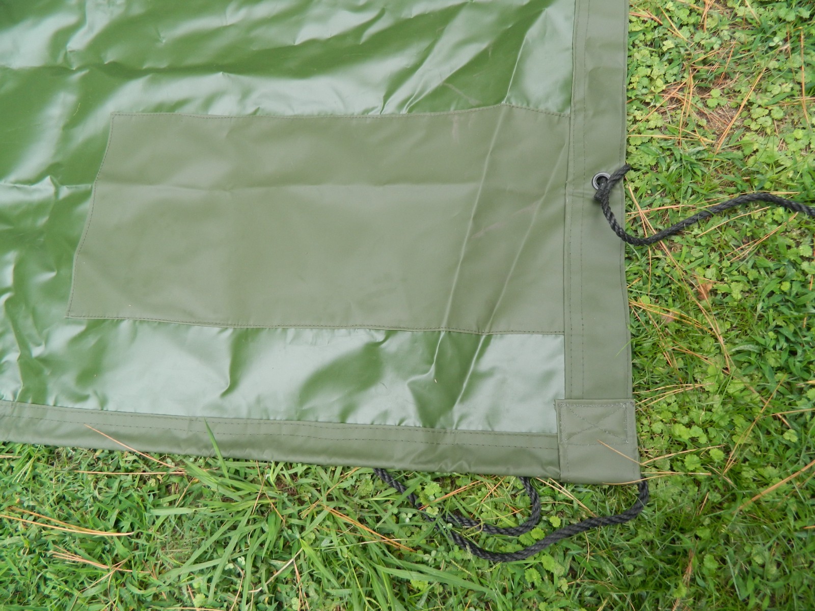 TARPAULIN MILITARY COVER EXTREME DUTY APPROX. 14FT X11FT