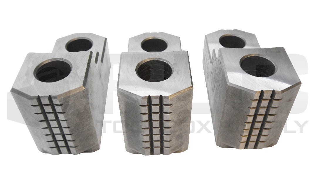 BOX/SET OF 3 NEW HARDINGE BL 00011910303 SOFT JAWS FOR HYDRAULIC POWER CHUCKS