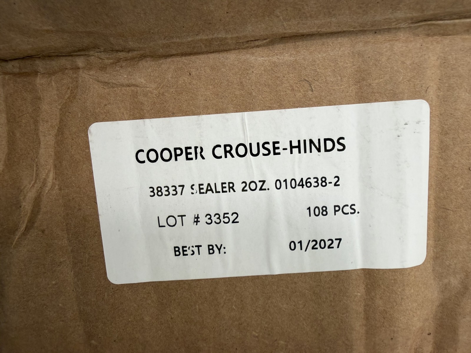 (QTY. 10) EATON Crouse-Hinds TSC1 2OZ Epoxy Sealing Sealer Compound EXP 2027