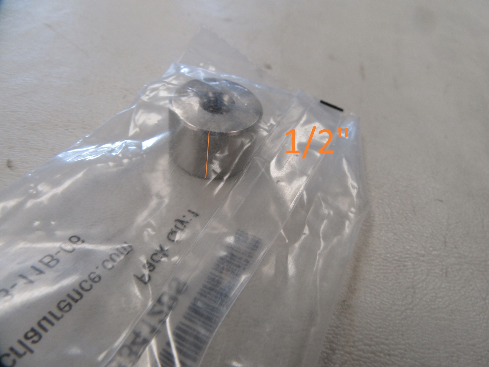 CR LAURENCE STAINLESS STEEL STAND OFF BASE (SET OF 5) 3/4″ OD X 1/2″ SOB3412BS