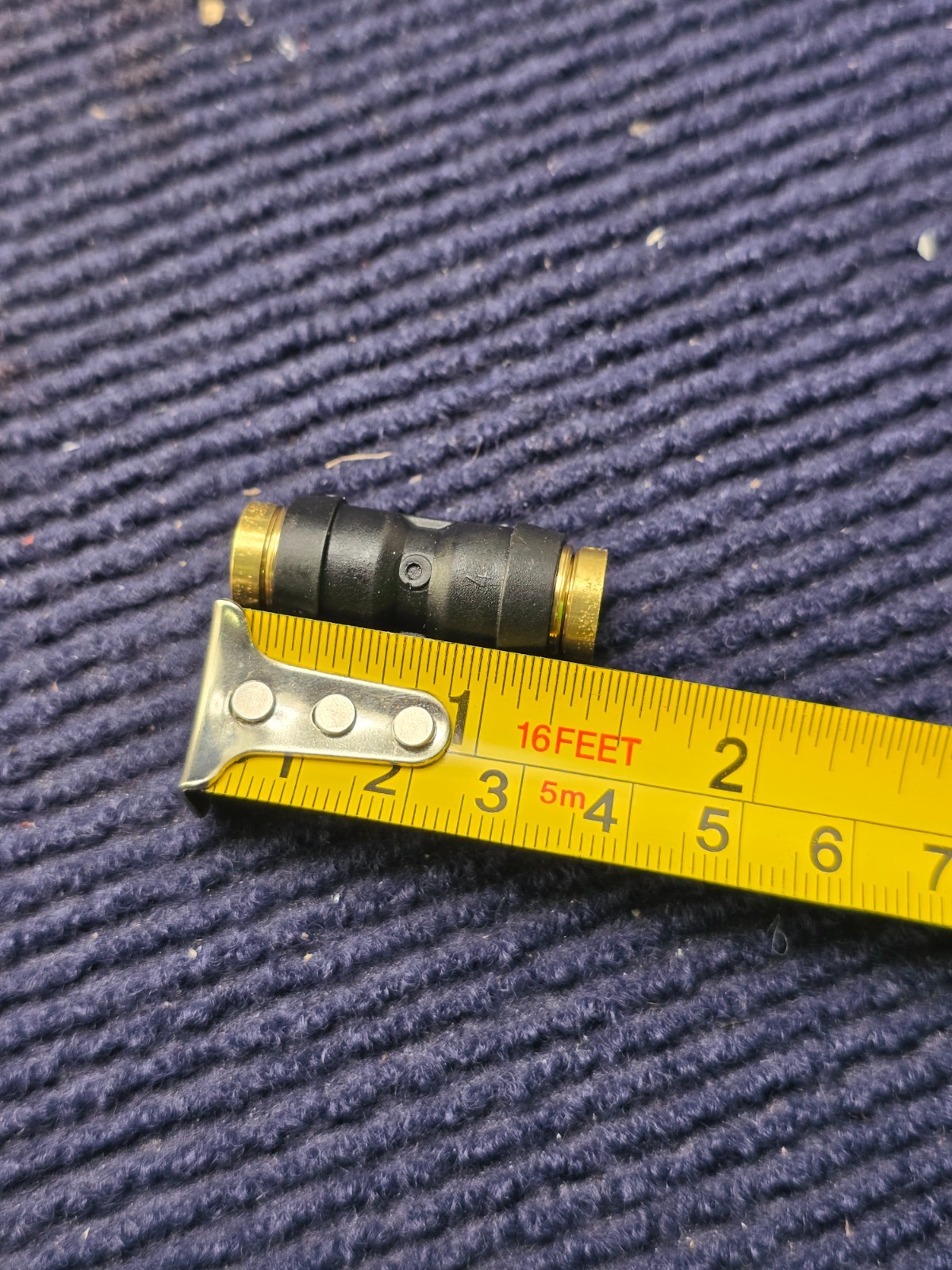 (QTY 10) Parker 32PTC-4 Straight Union DOT Push-to-Connect Fittings 1/4″ Tube OD