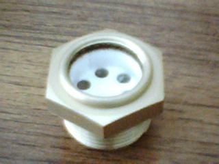 4055 GITS PORTHOLE VIEW GAUGE 1-1/4 IN NOS
