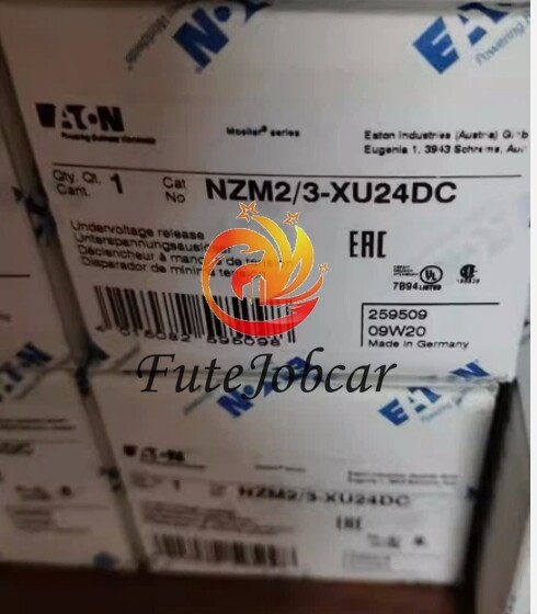 Eaton MOELLER NZM2/3-XU24DC 1PC New NZM2/3XU24DC Undervoltage Release In Box