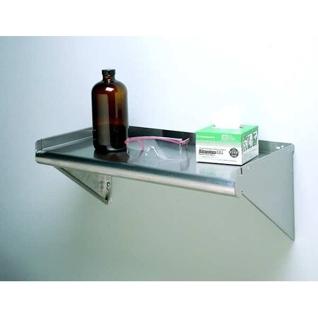 Advance Tabco Ws-Kd-60-Gr Stainless Steel Wall Shelf, 11-1/8″D X 60″W X