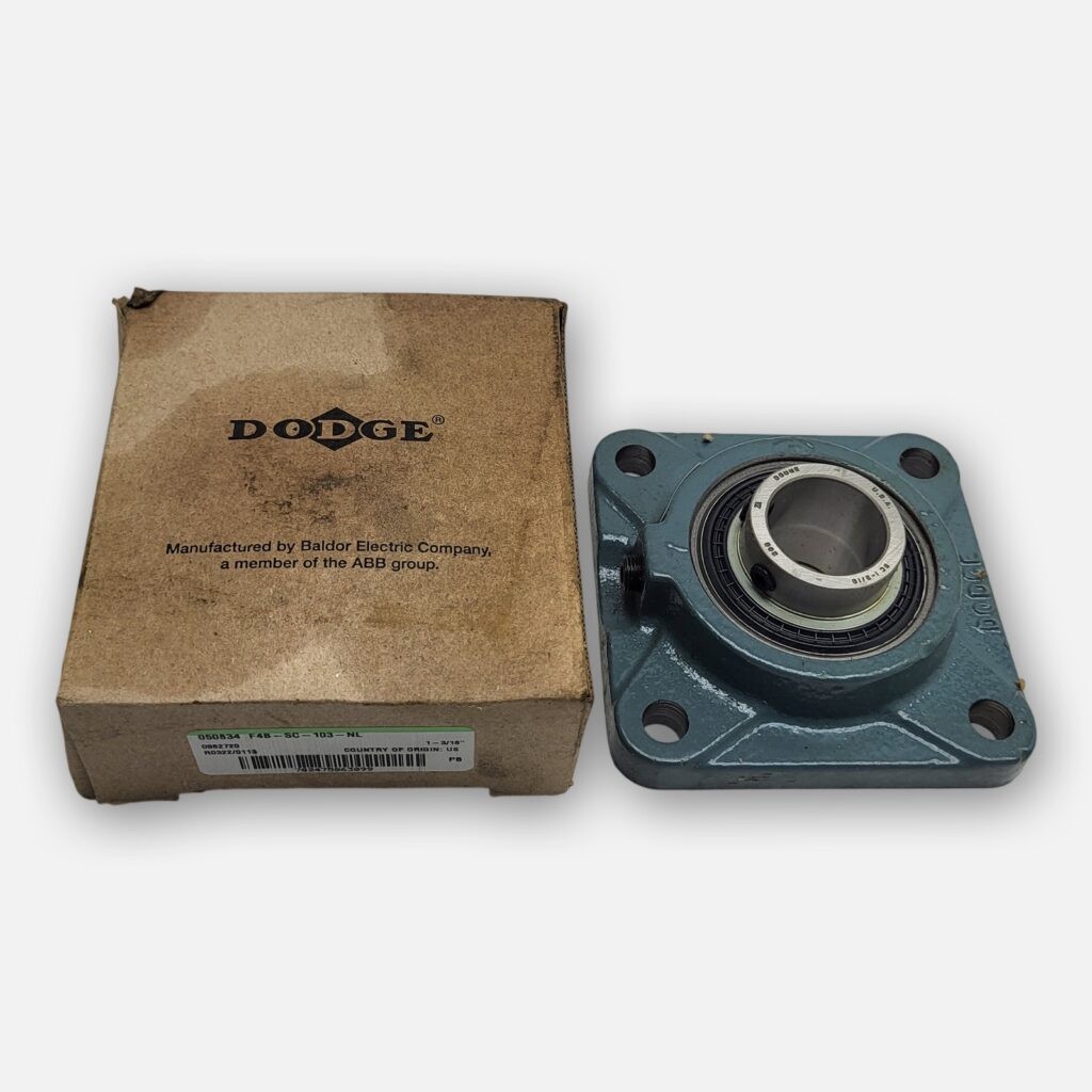 NEW DODGE F4B-SC-103-NL 4-BOLT FLANGE 050834 1-3/16″