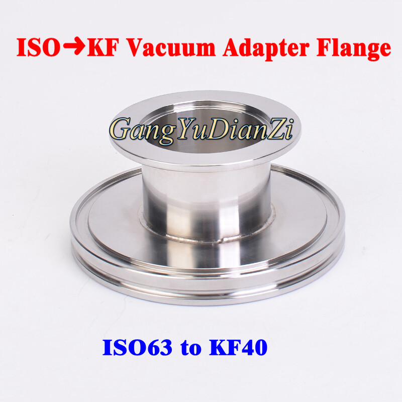 ISO63 to KF40 Vacuum Reducer ISO to KF Vacuum Adapter Flange 1PC