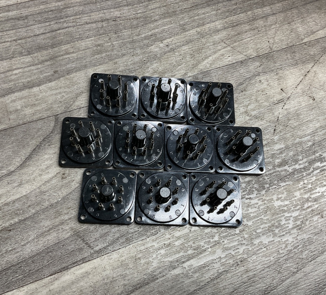 (LOT OF 10) Custom Connector,FB08,Connector Power #303A164PR2