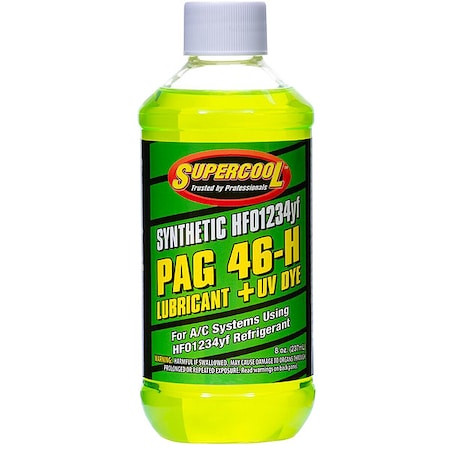 Supercool 27262D Ac Refrigerants And Lubricant,8 Oz,Green