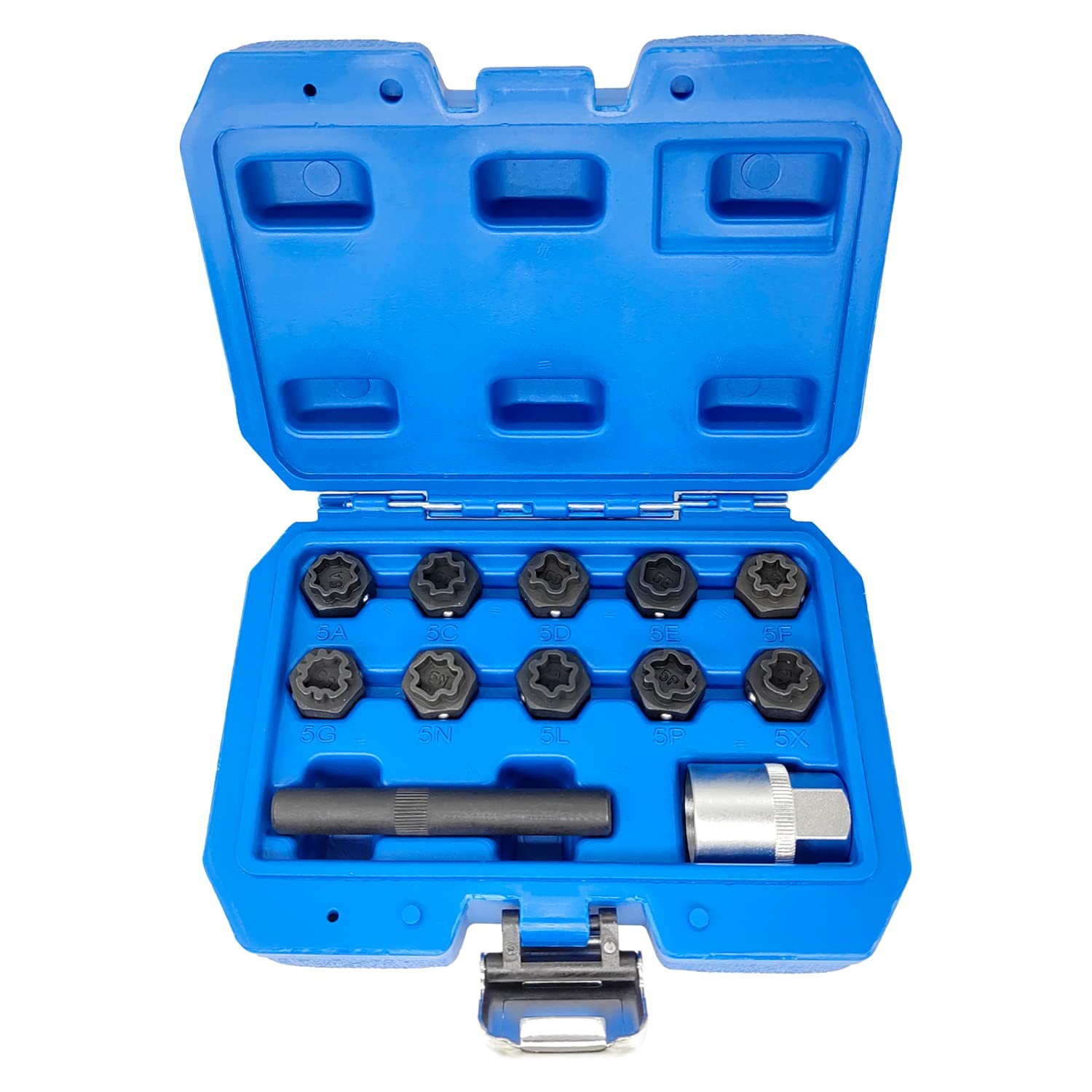 12PCS Wheel Locking Nut Key Kit – Compatible with Mercedes-Benz Vehicles