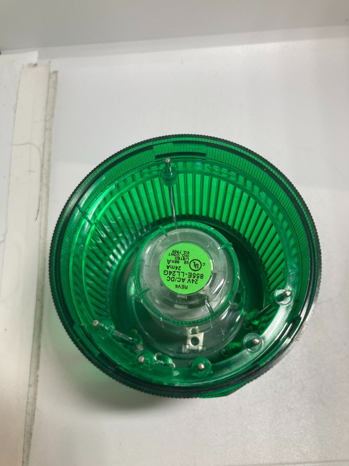 ALLEN BRADLEY 855T-B24TL3 STACK LIGHT GREEN STEADY LED 24VAC/DC 35MA SERIES C