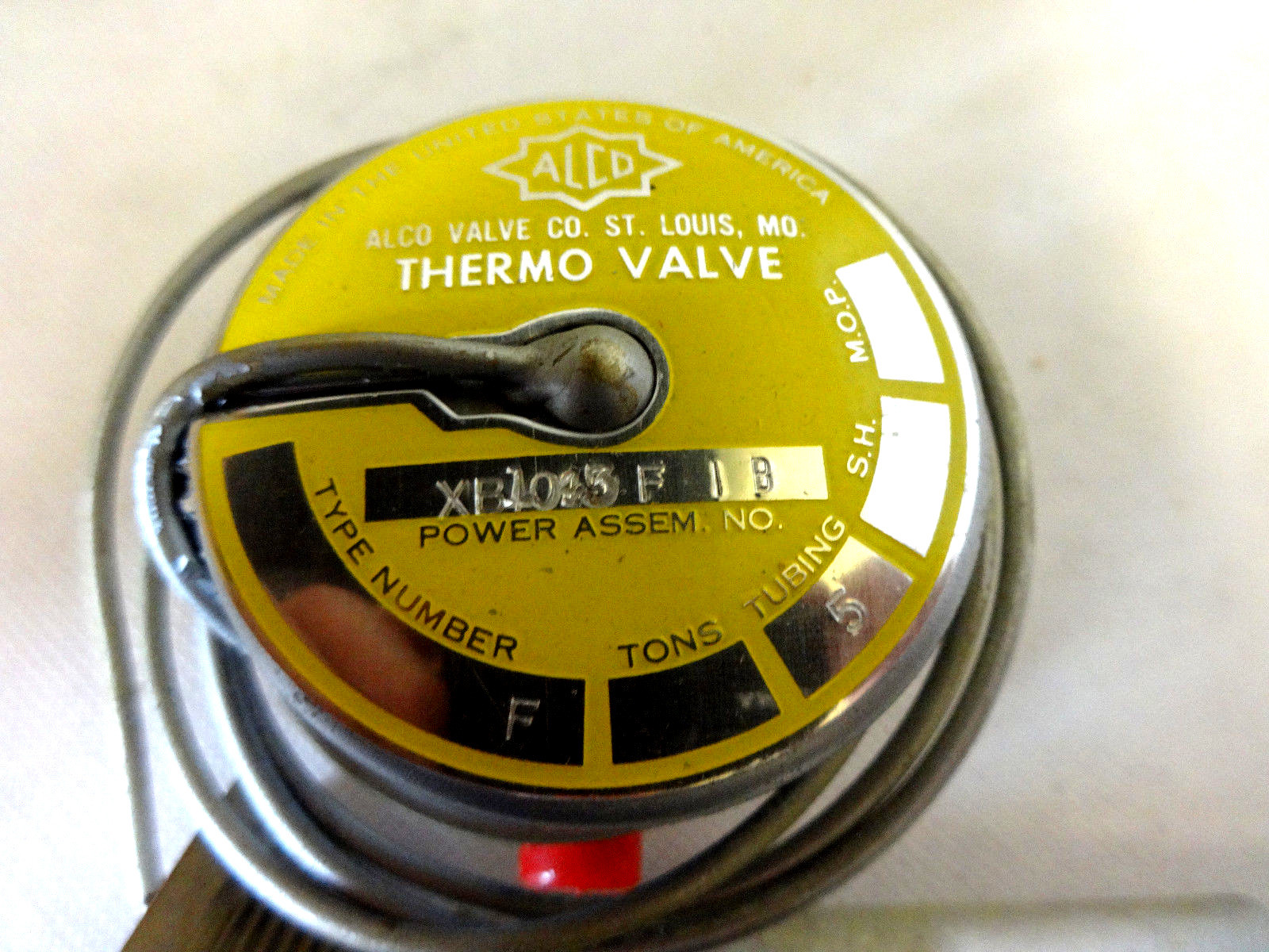 NEW IN BOX ALCO XB1043F1B THERMO VALVE POWER ASSEMBLY LIQUID 5′ TUBING