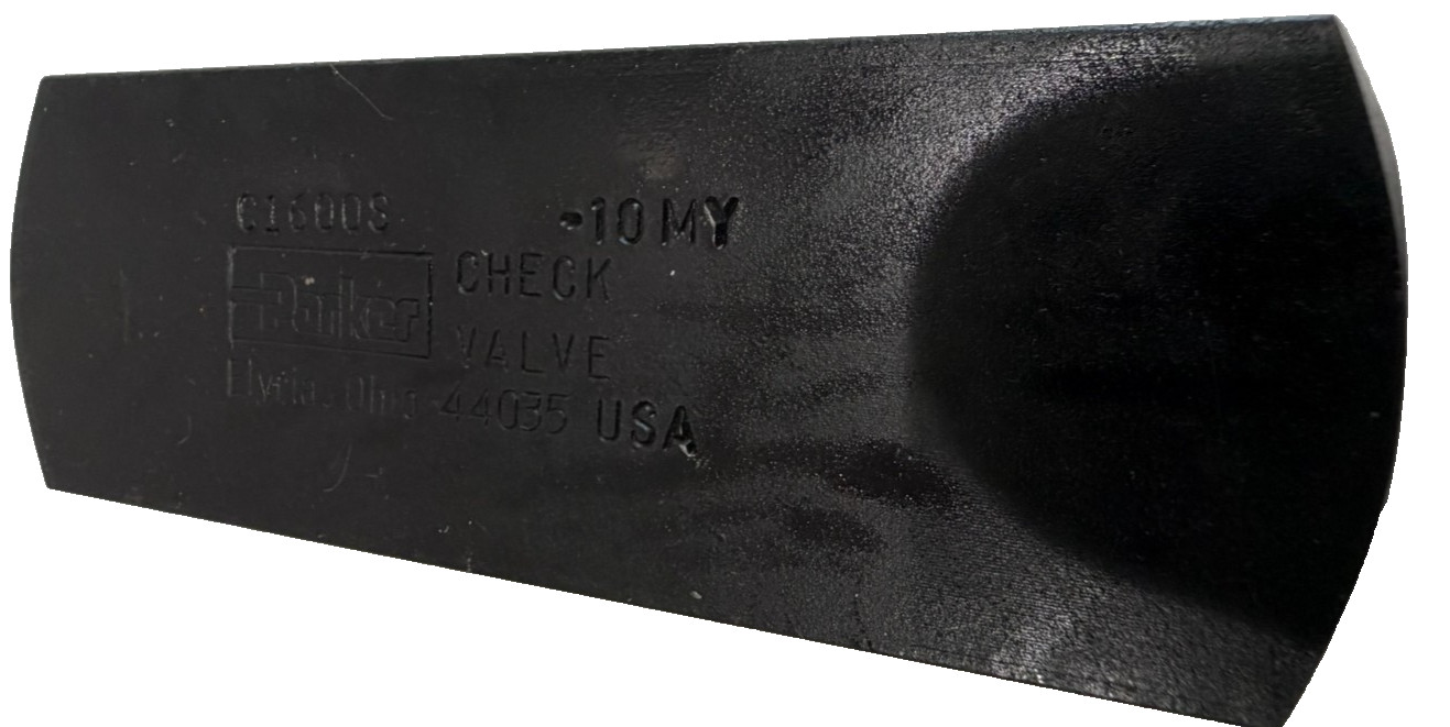 NEW PARKER C1600S-10 MY HYDRAULIC CHECK VALVE C1600S10