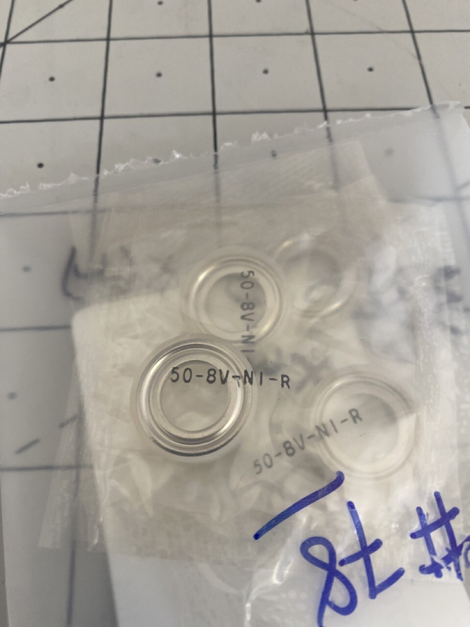 Parker Gasket, Contoured Retainer50-8V-NI-R Applied Materials/AMAT 3320-01164