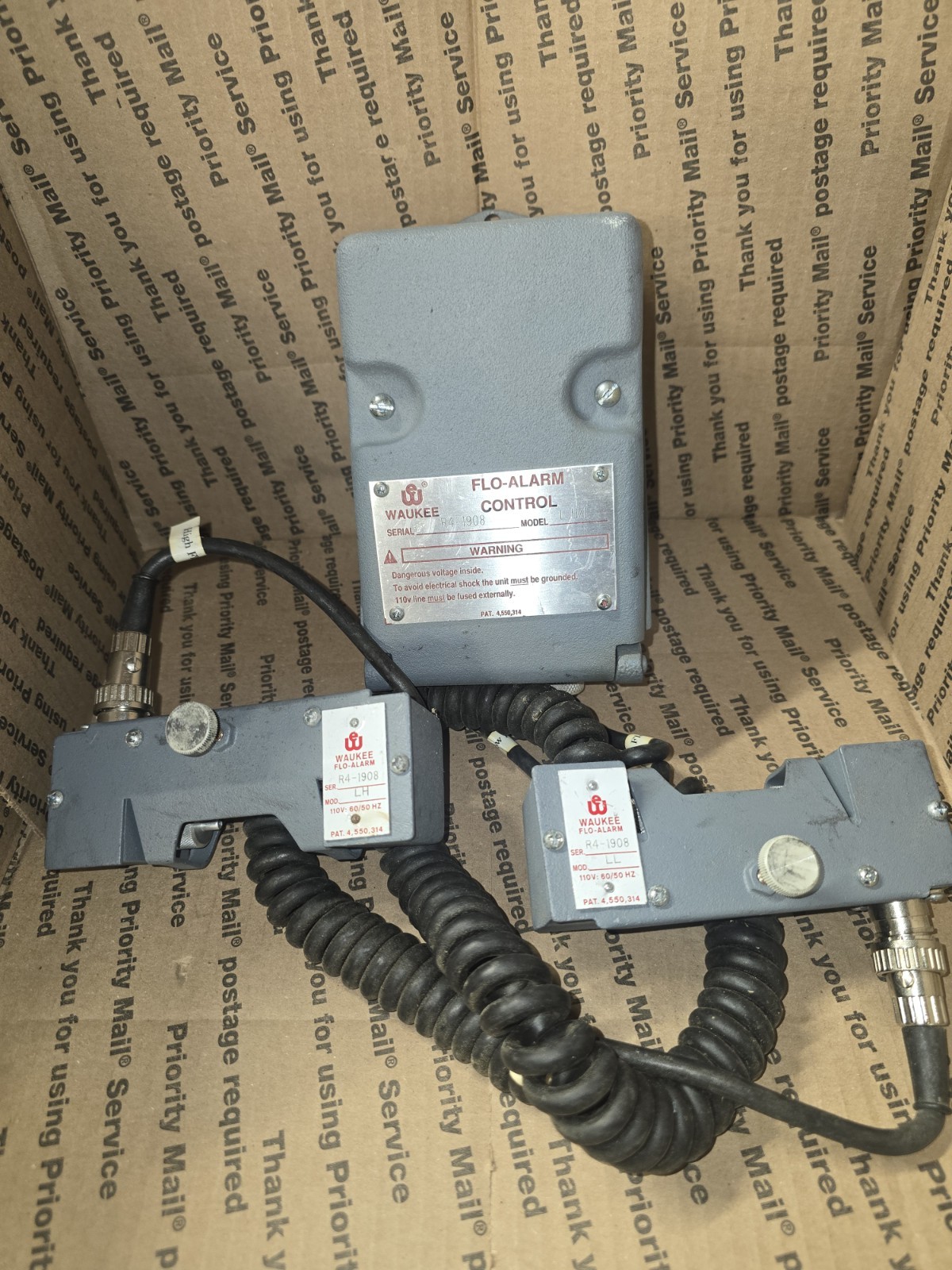 NOS WAUKEE L H/L FLO-ALARM CONTROL FREE SHIPPING!