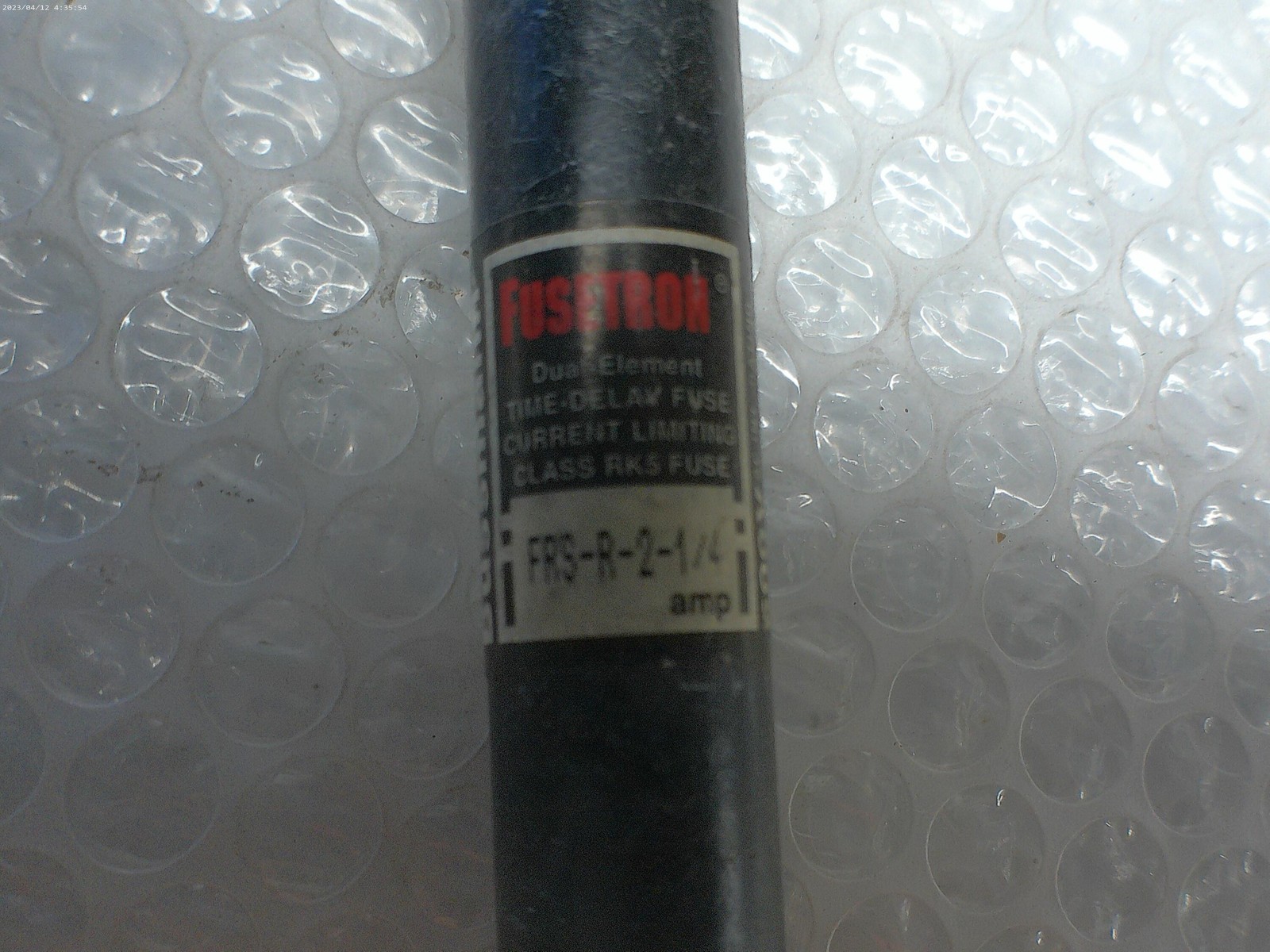 FUSETRON FRS-R-2-1/4 FUSE BLACK LOT OF 3 NSNP
