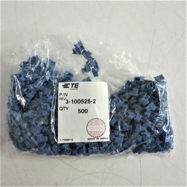 TYCO AMP 3-100525-2 CONN CODING KEY PLUG BRILLNT BLUE (BAG OF 500)