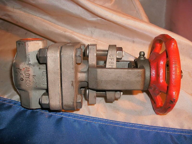 ALOYCO CRANE FIG 110 1/2″ STAINLESS BOLTED BONNET CORROSION RESIST GATE VALVE