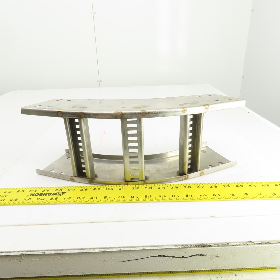 B-Line 4SS6MG-06-45VI12 Stainless Steel 45° Ladder Cable Tray Inside Bend 6″W