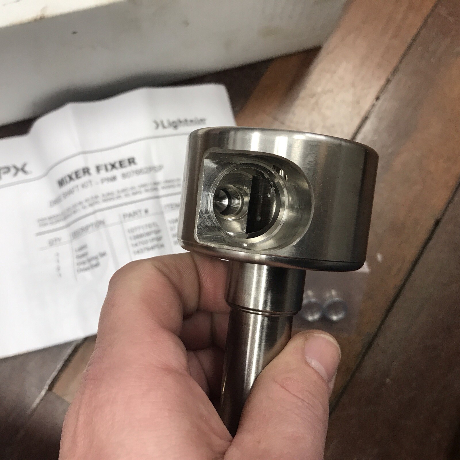 SPX FLOW LIGHTNIN DRIVE SHAFT KIT 807663PSP Mixer Fixer