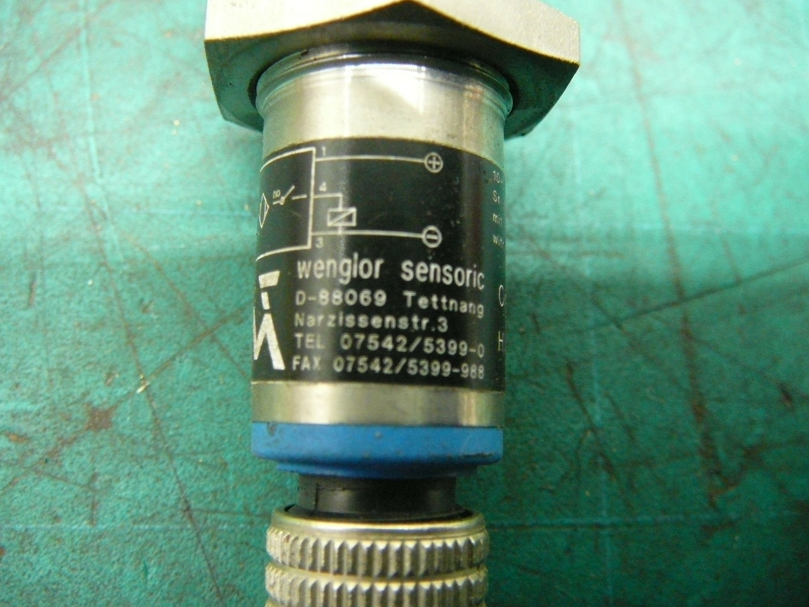 WENGLOR PHOTOELECTRIC SENSOR HW11PB2S491 10- 30VDC