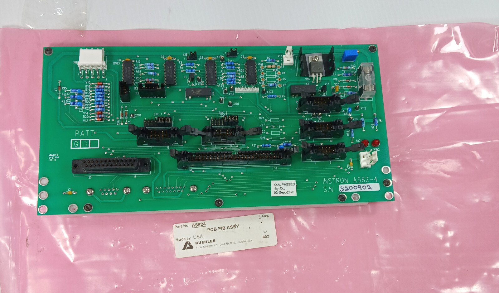 1 NEW INSTRON A582-4 T582-7 PCB FIB ASSEMBLY MODULE ***MAKE OFFER***