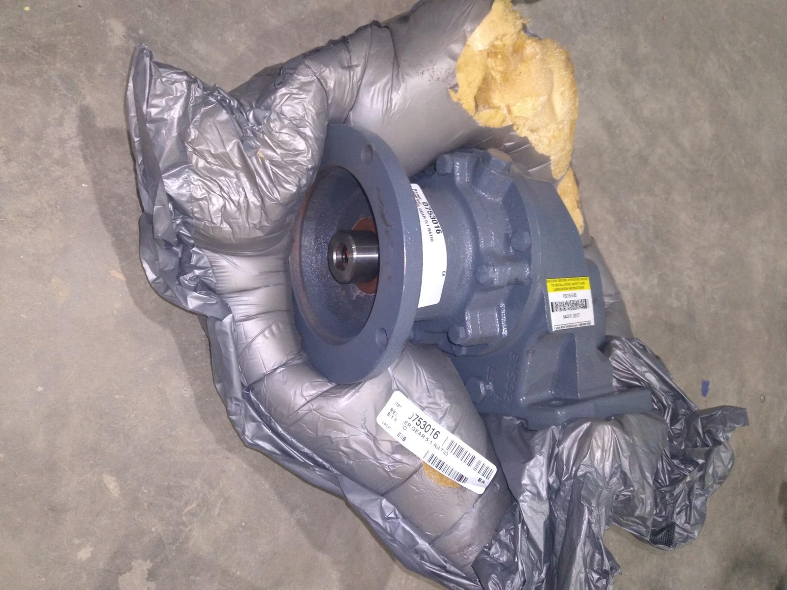 REDUCER GEAR 5:1 RATIO 0753016 RIGHT ANGLE FB2 F82 B5.85 B5.B5