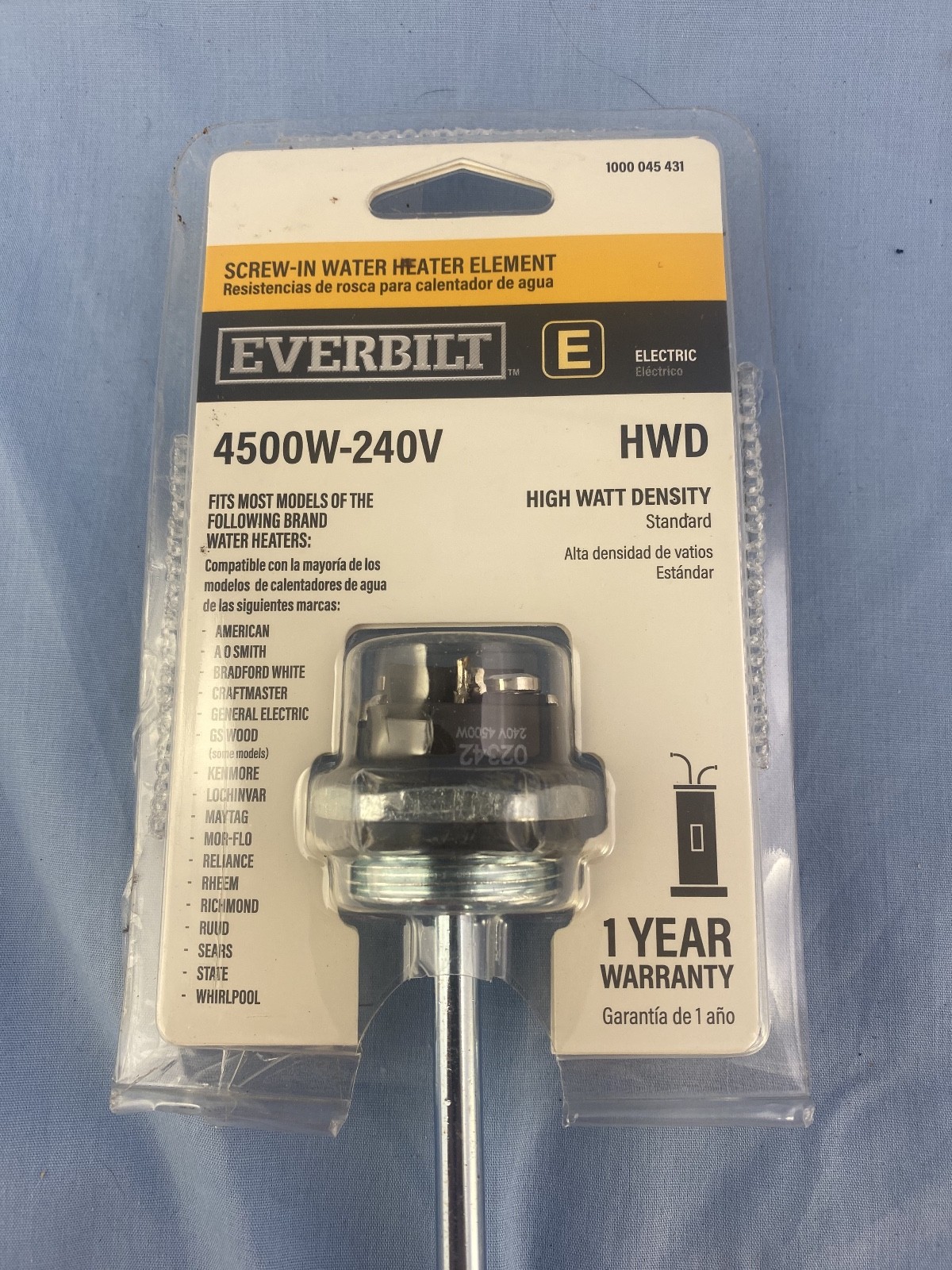 New Open Box B & K 1 – 1/2 Socket Set Hot Water Heater
