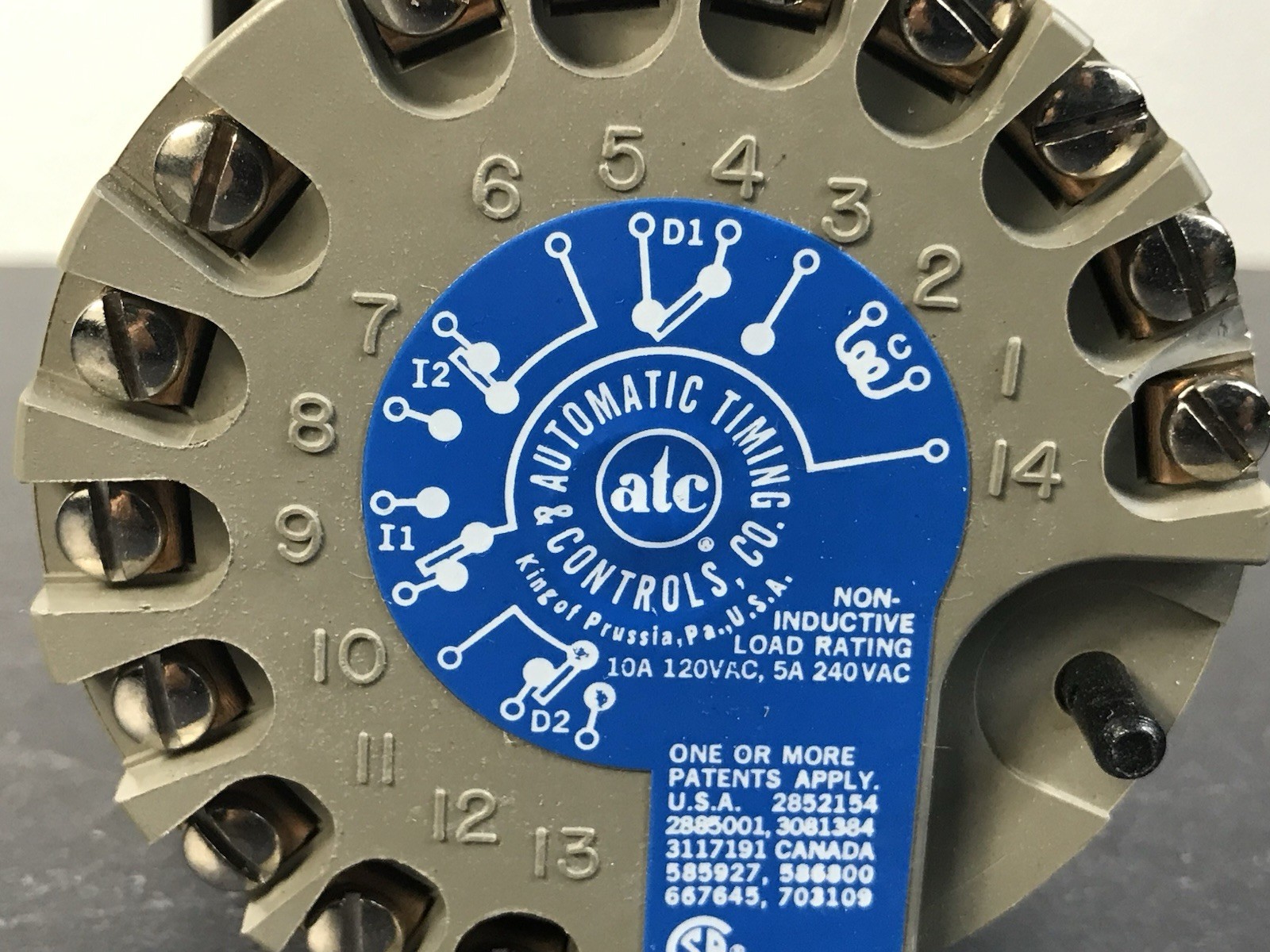 ATC Automatic Timing Controls 305E-030-A-1-0-PX Motor Driven Analog Reset Timer