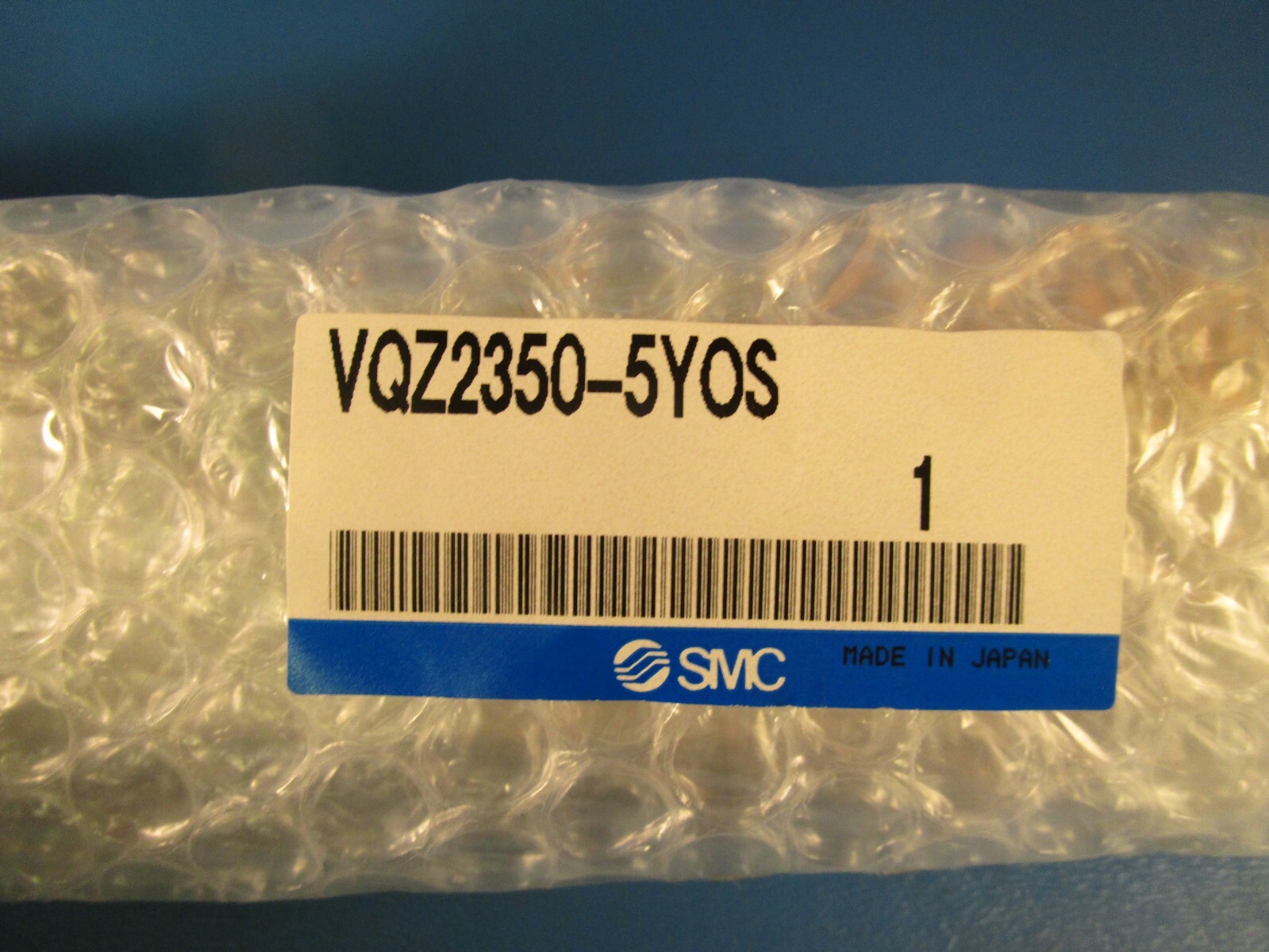 SMC VQZ2350-5YOS Solenoid Valve, base mount, din (dc), VQZ2000 Series 4/5-PORT