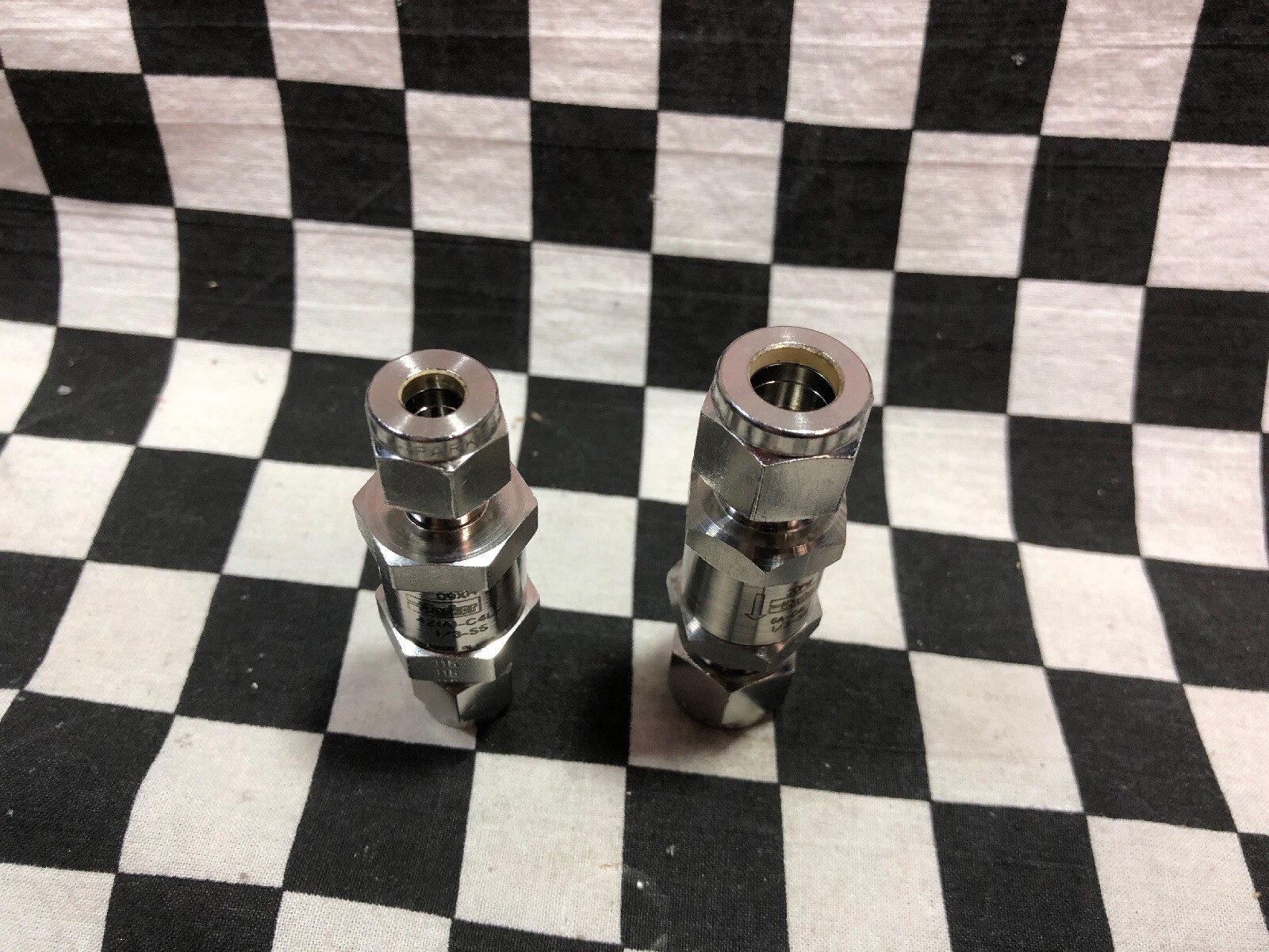 Parker 6A-C4L-1/3-SS, 4Z(A)-C4L-1/3-SS, Check Valve 1/3 PSI, 1/4” & 3/8”#L25