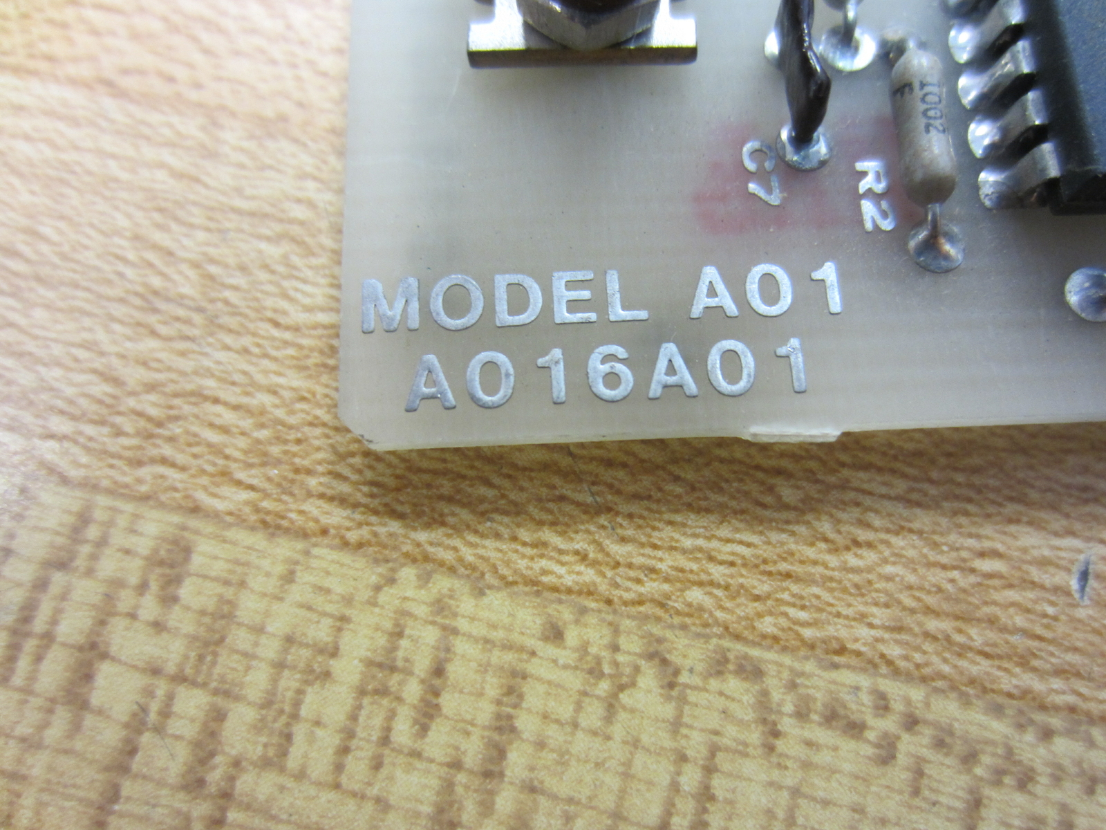 ASI A01 Level Switch Board Model:A01 A0116901