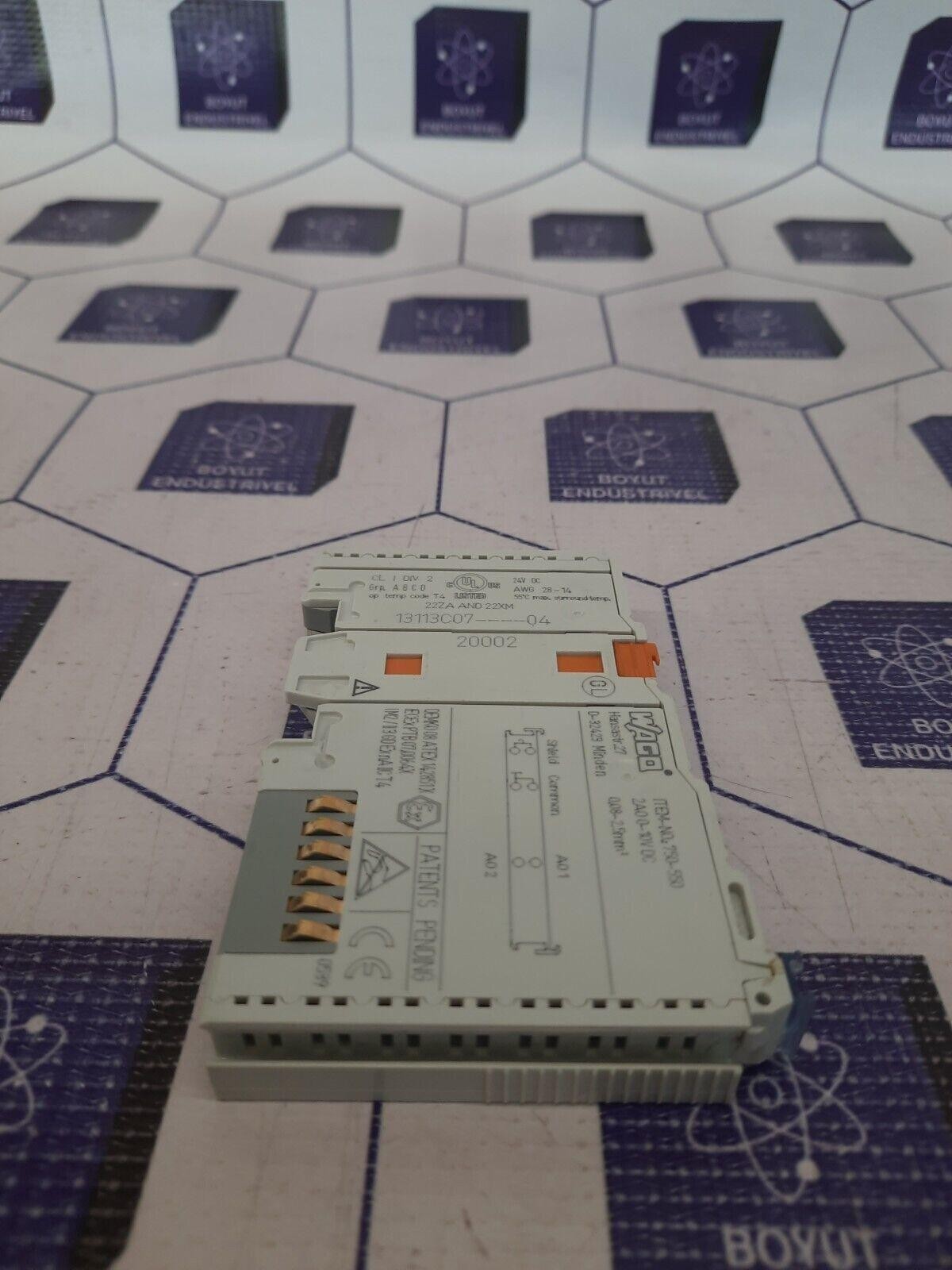 WAGO 750-550 2 Channel Analog Output module Fast Shipping