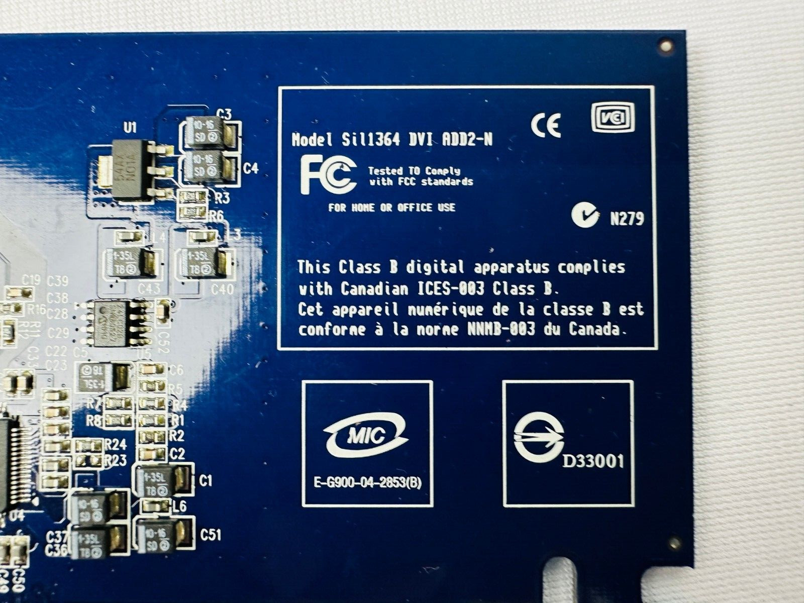 Silicon Image SIL1364 DVI ADD2-N DVI Cards
