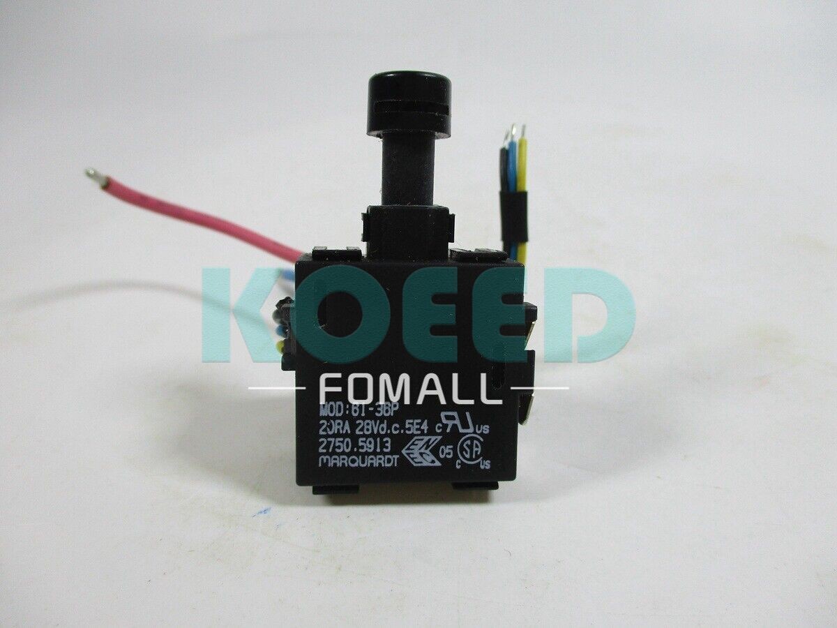1x New For Marquardt 61-36P 20RA 28VDC 2750.5913 Electric Drill Switch