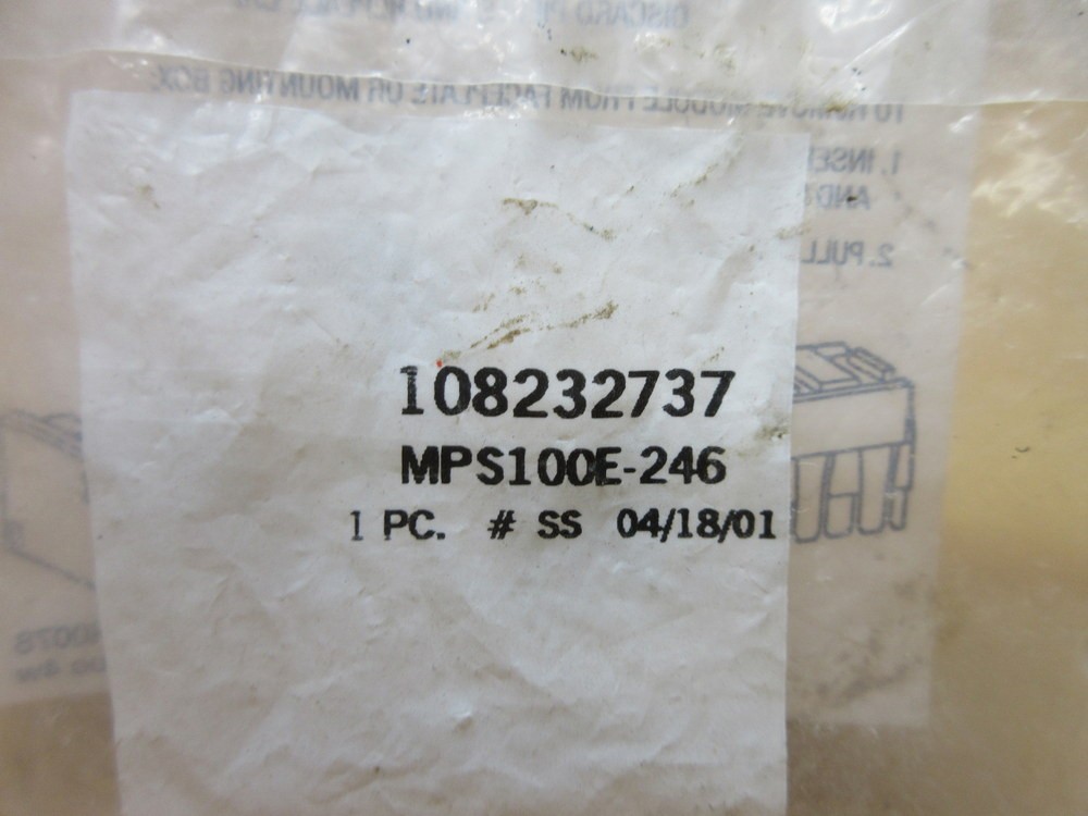Avaya MPS100E-246 Jack Insert Assembly 108232737