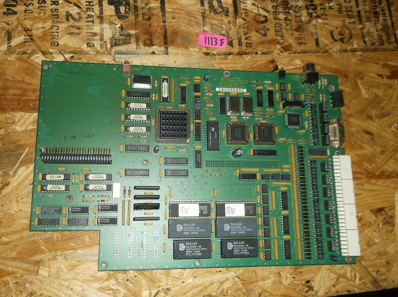 Allen Bradley PC-673-0995 1394 Motion Drive CPU Board Card Industrial OEM Part