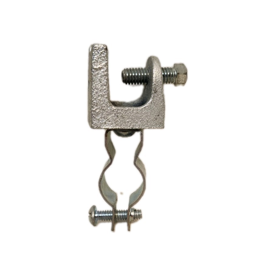 Bridgeport 951 Beam Clamp 1/4-20 125 LB MI THD + 2110 3/4″ EMT HW Conduit Hanger