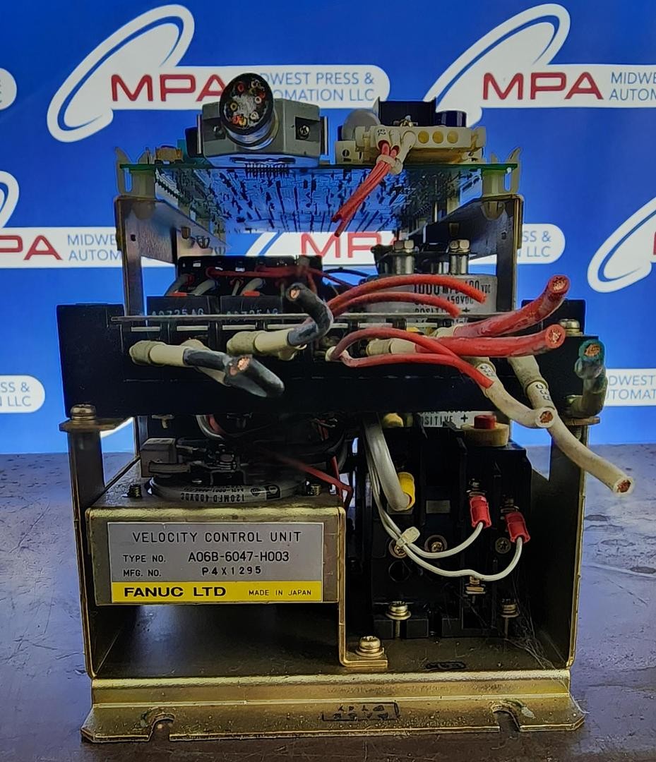Fanuc A20B-0009-0320/ A06B-6047-H003 Velocity Control Unit