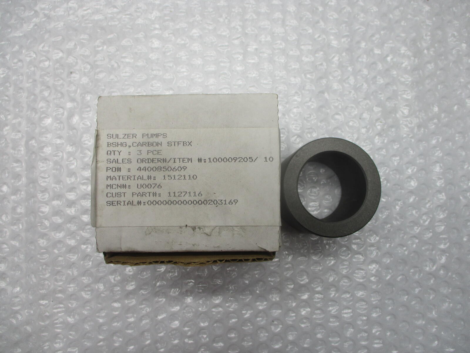 SULZER PUMPS 1127116 4400850609 BUSHING NSNP.