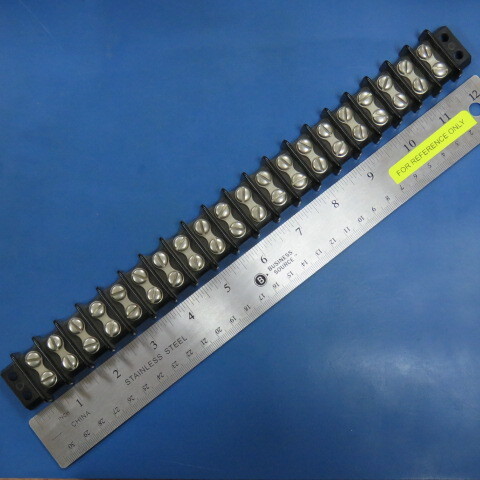 KULKA/MARATHON 602-GP-20 Qty of 1 per Lot TERMINAL BLOCK, BARRIER, 20 POSITION,