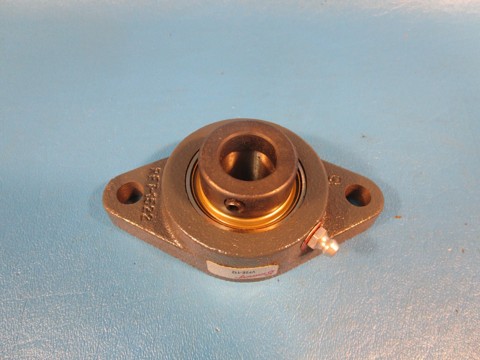 BROWNING VF2E-112, 2-Bolt Flange-Mount Ball Bearing Unit, 3/4 in Bore, Eccentric