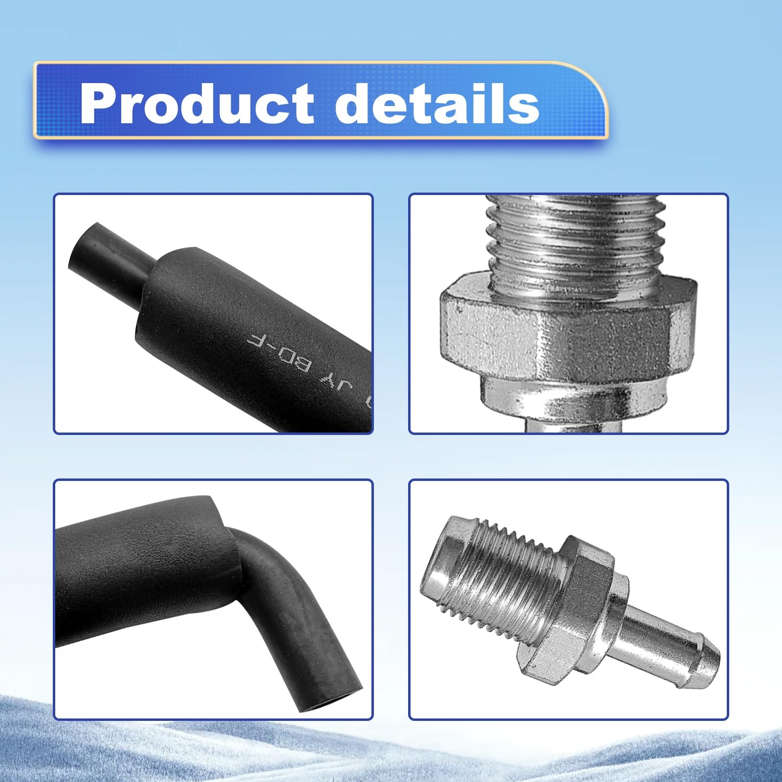 PCV Valve Hose Kit Toyota Camry Corolla RAV4 Highlander Lexus