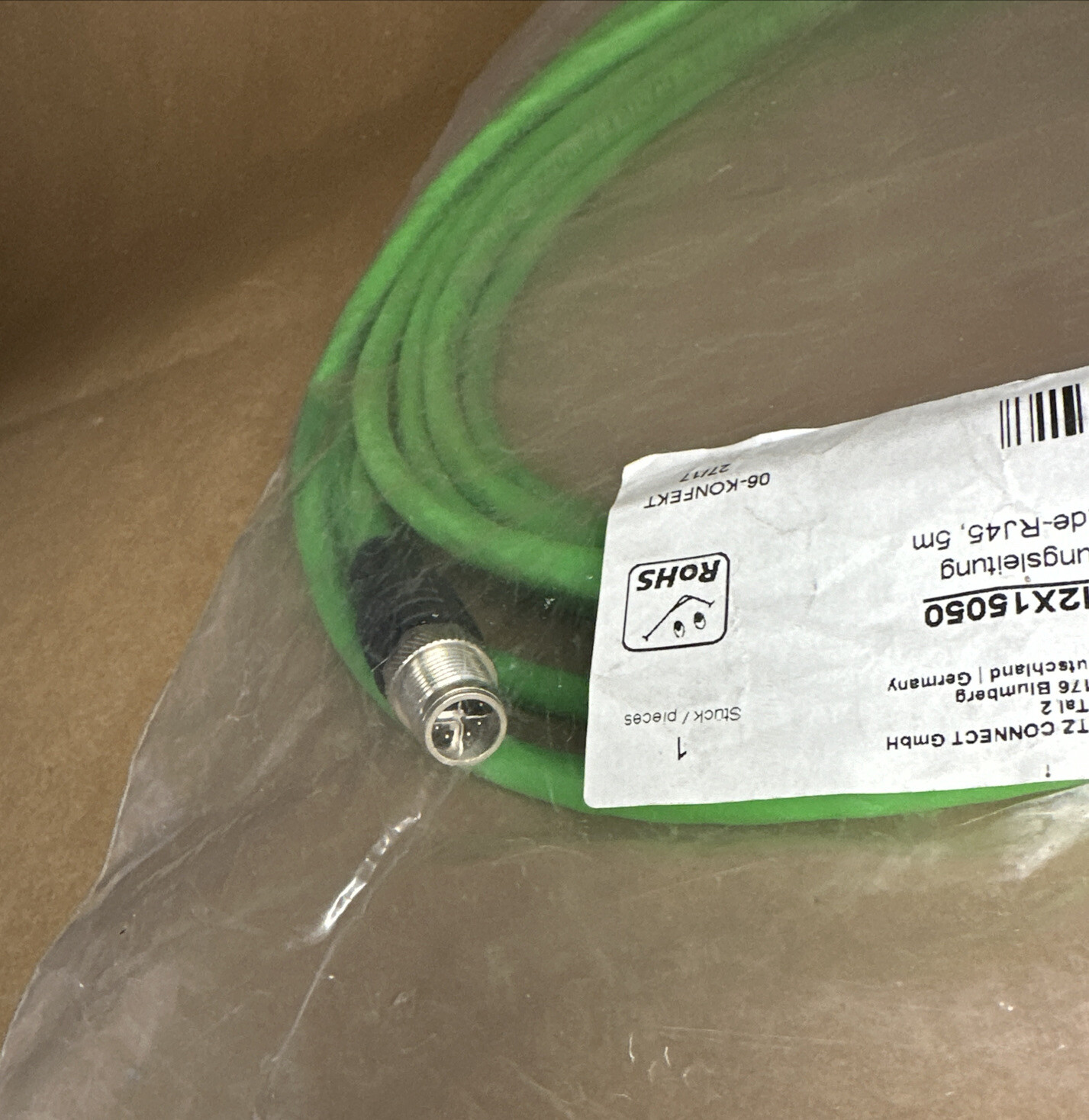 Metz Connect 142M2X15050 5m , NEW