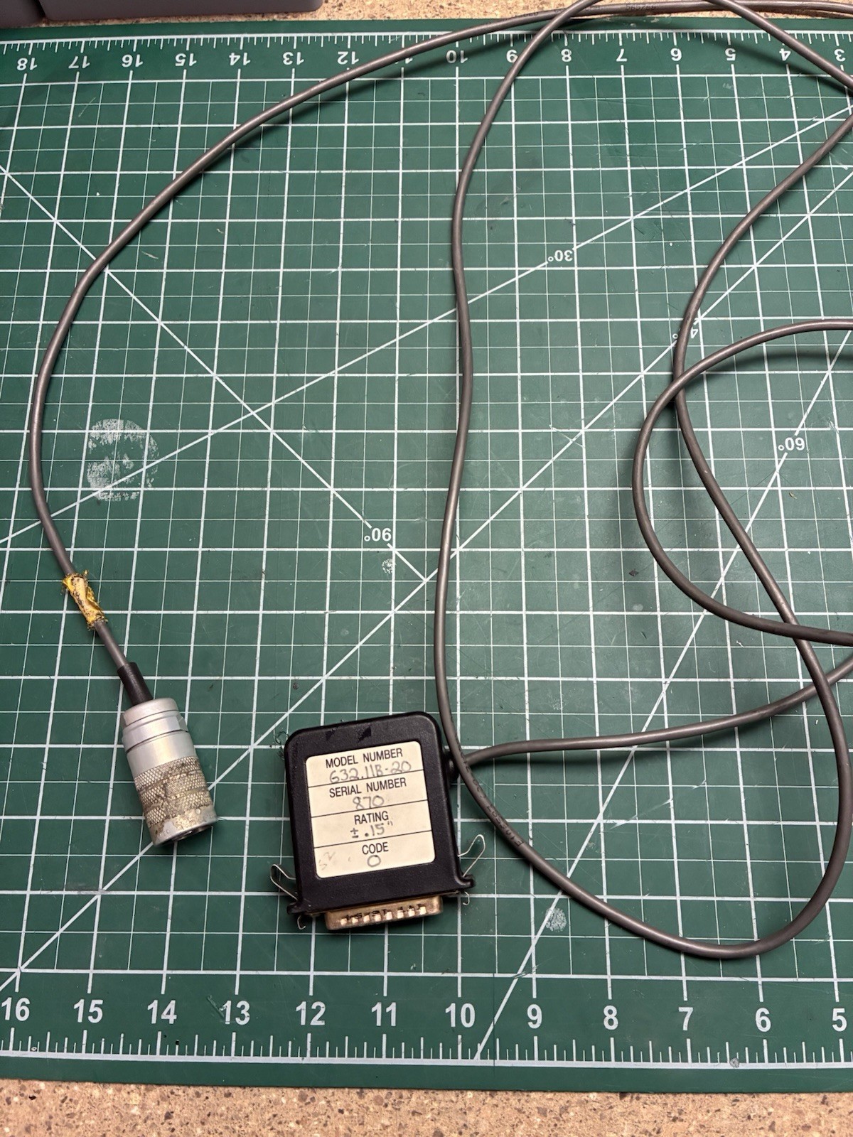 Instron Tensile Tester Cable 632.11B-20