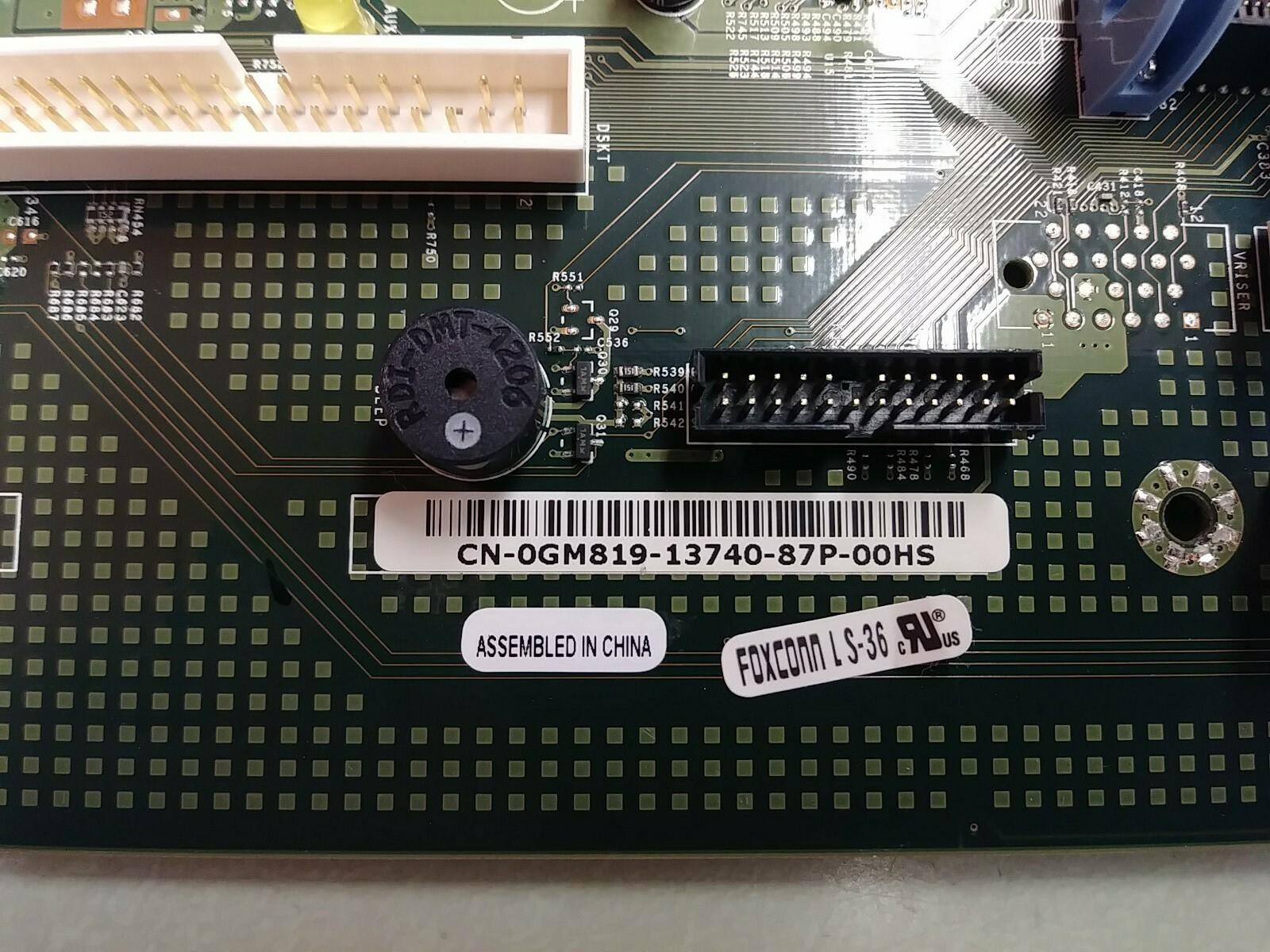 Dell 0GM819 Motherboard w/ SLA5D / (4) 1GB