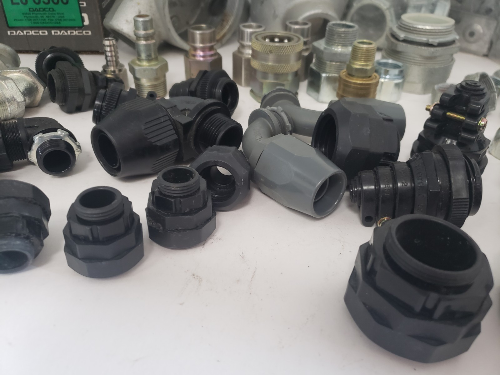 LARGE ASST. DADCO, MASTER LOCK, T&B, SNAP-TITE, CROUSE HINDS & OTHER INDUSTRIAL