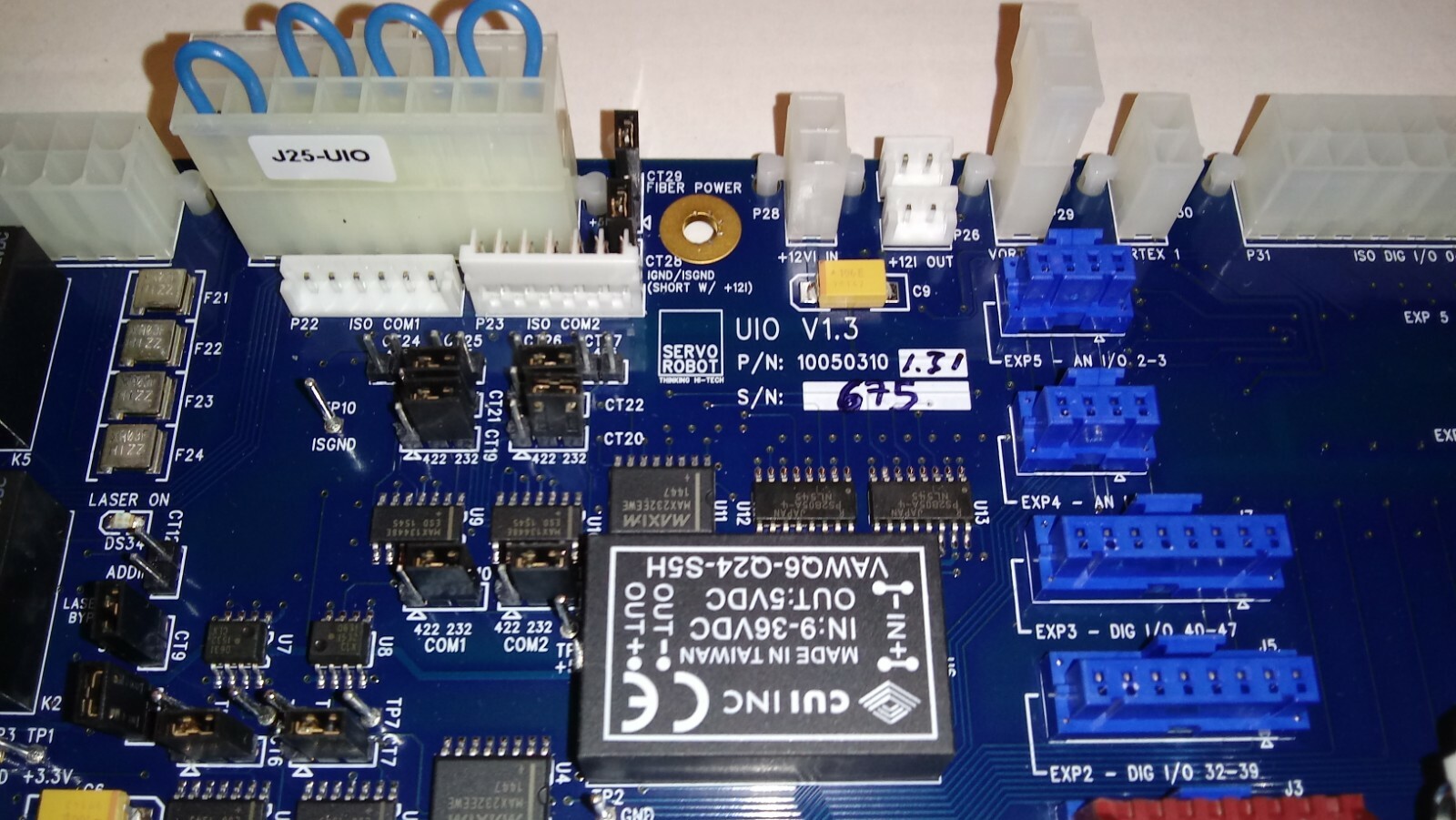 New Servo Robot 10050310 1.31 Card Board PLC