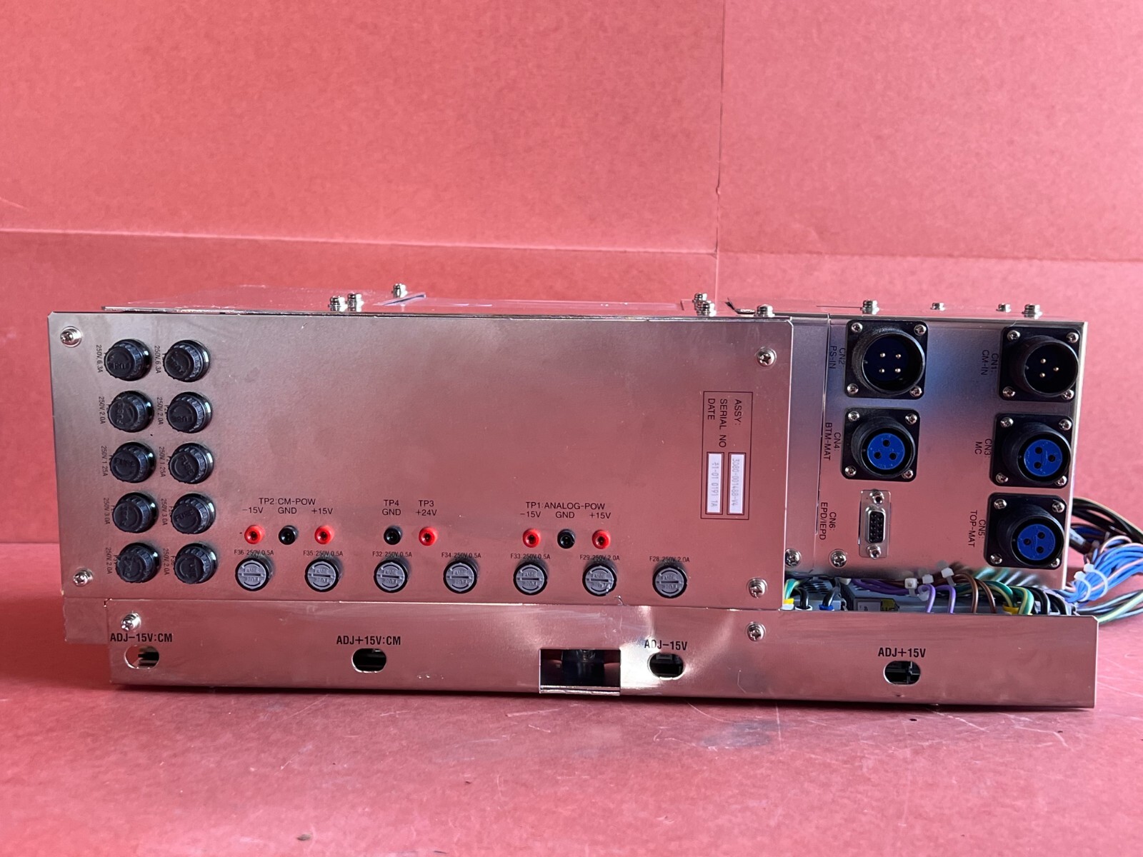 TEL TOKYO ELECTRON POWER UNIT ASSY 3D80-001488-V4